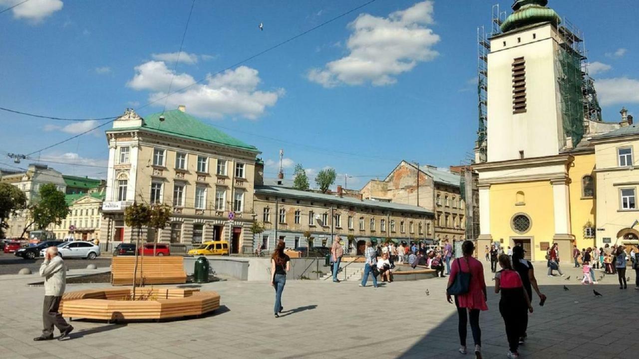 Mini Smart Apartments In The Central Part Of Liov Exterior foto